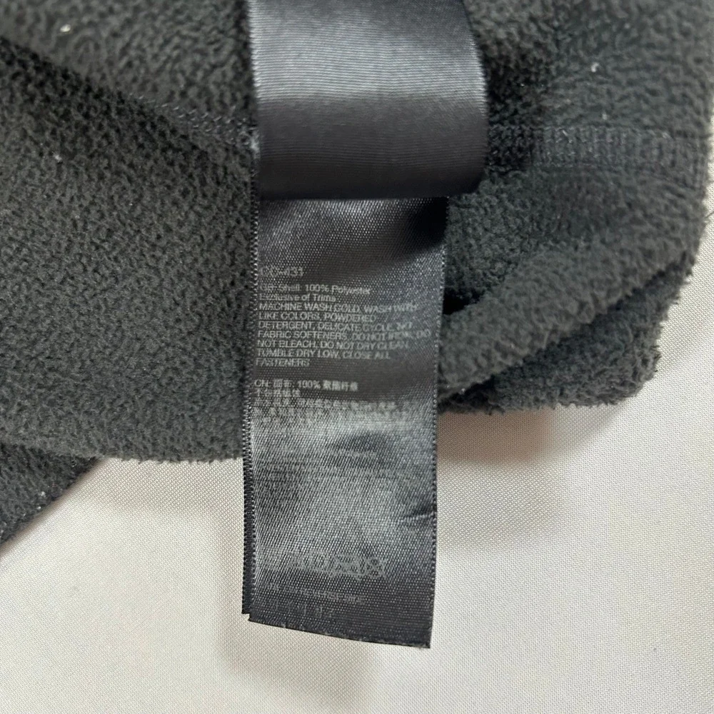 Marmot‎ Pullover Mens XL Black Fleece 1/4 Zip Mock Neck Lightweight Jacket